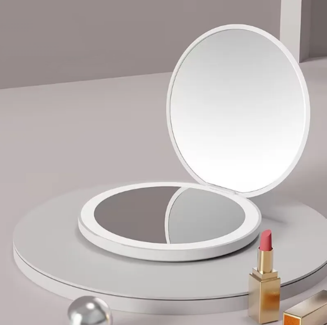 Miroir de poche LED