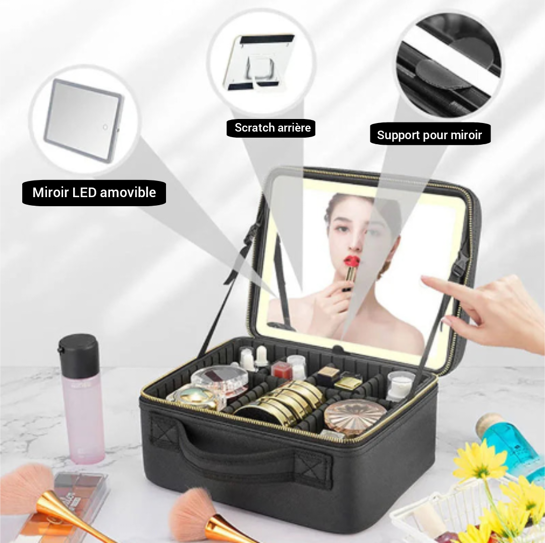 Coffret à maquillage LED