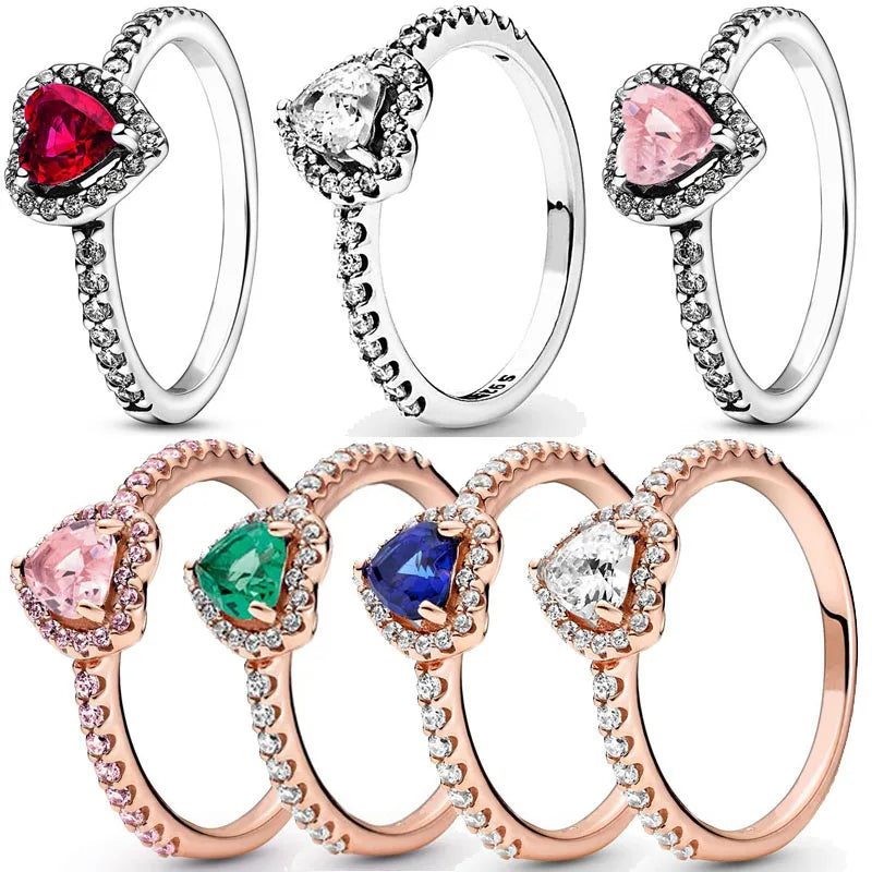 Bague en forme de coeur