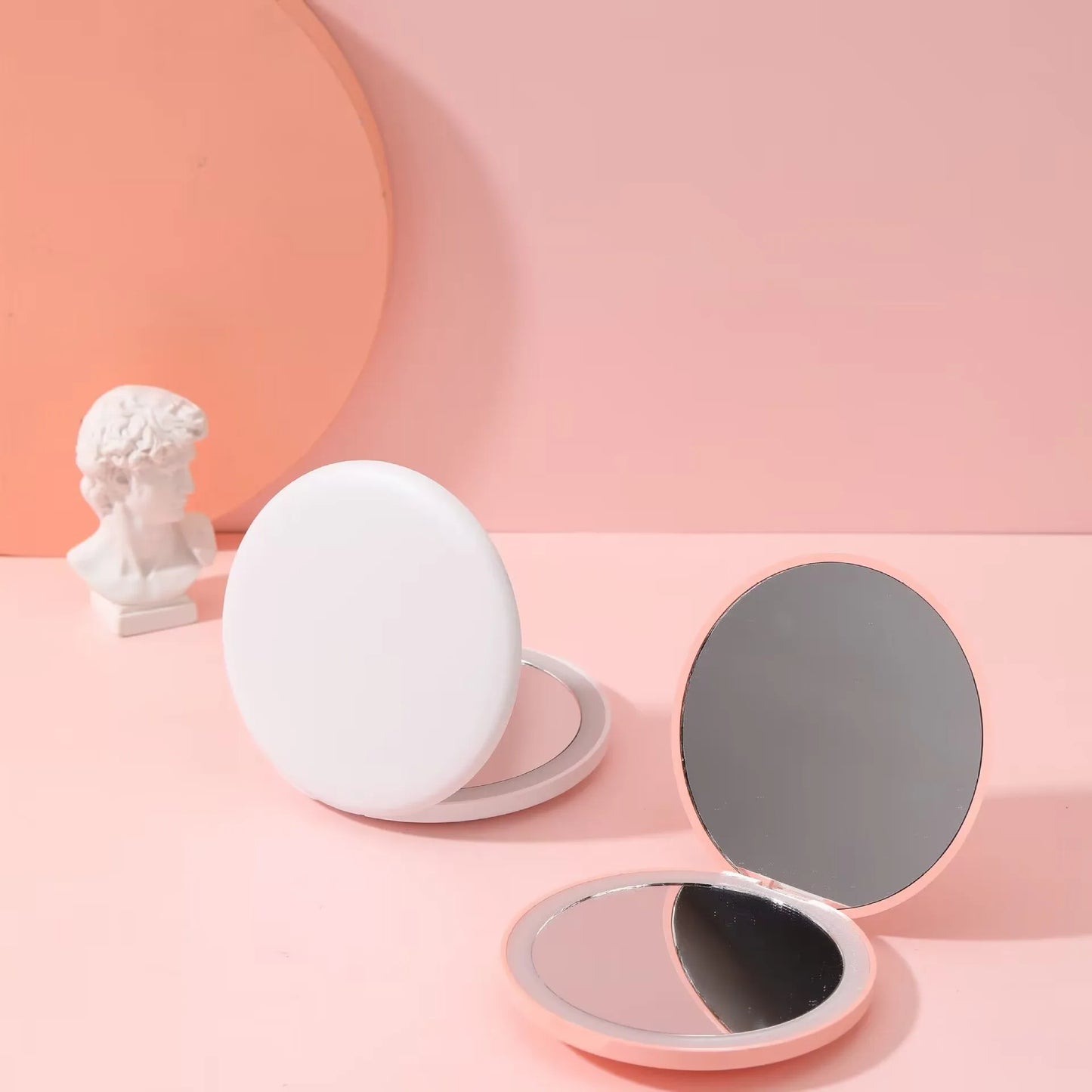 Miroir de poche LED