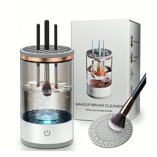 Nettoyeur de pinceaux de maquillage.